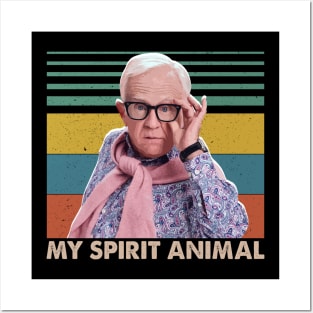 Leslie Jordan Funny Meme My Spirit Animal Posters and Art